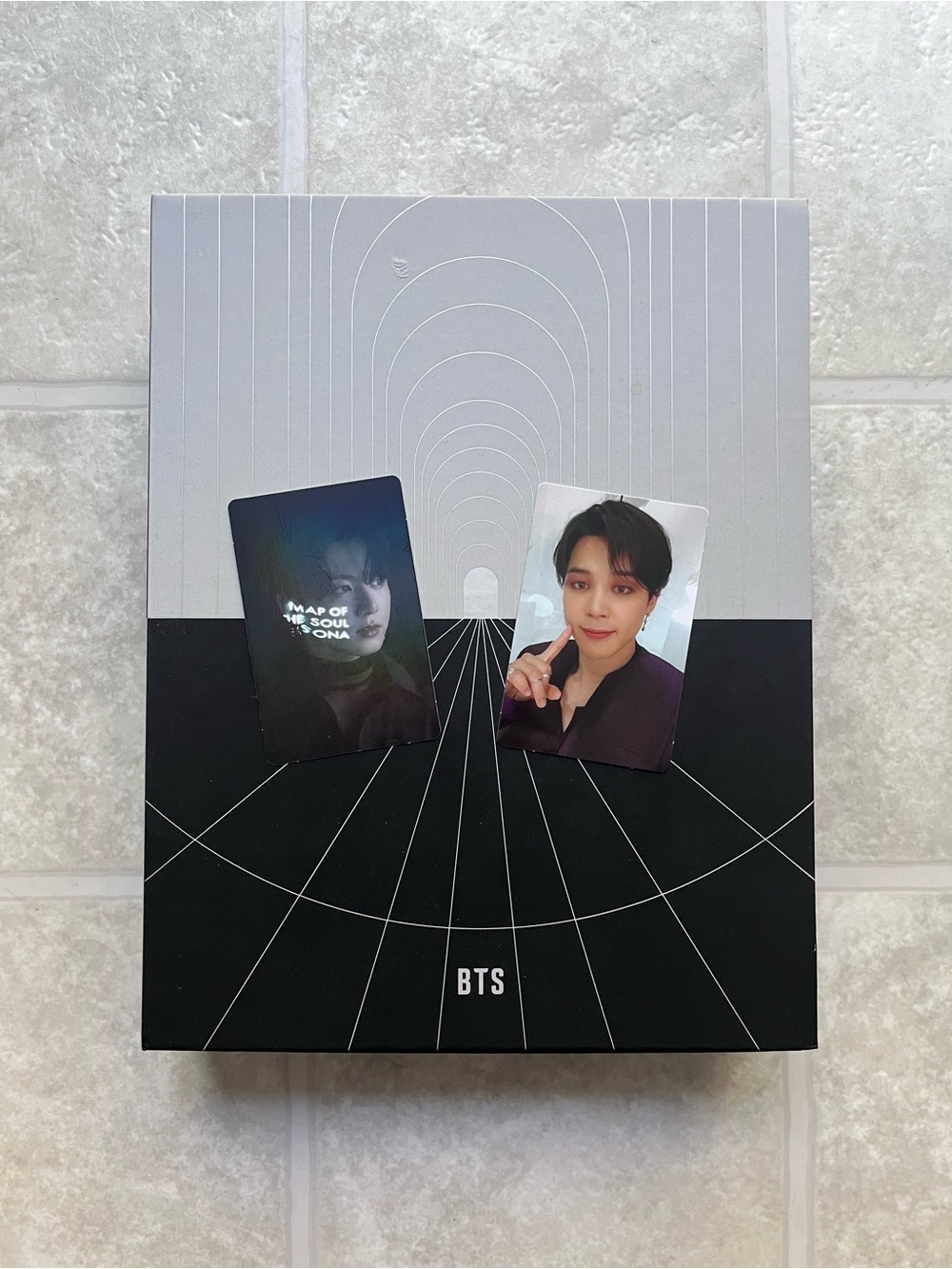 BTS Map Of The Soul ON:E Concept Photobook Special Set Jimin Photocard New
